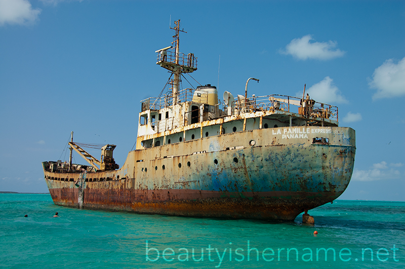 Shipwreck, Long Bay, Turks and Caicos