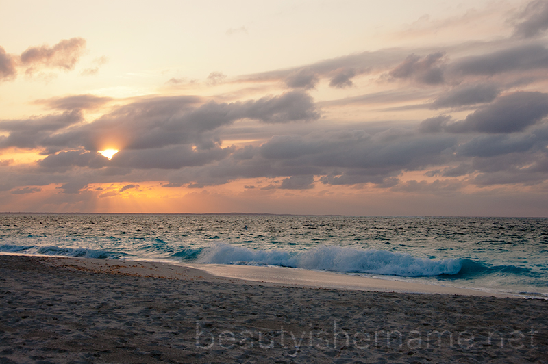 Sunset at Grace Bay, Turks and Caicos